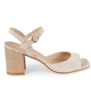 Stuart Weitzman Tia 75MM Suede Sandals 7.5
